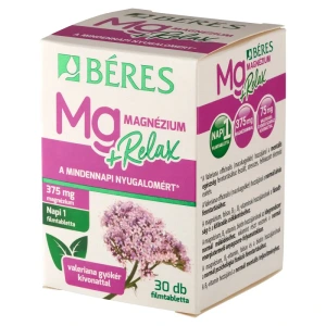 Béres Magnézium + Relax filmtabletta