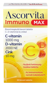 Ascorvita Immuno MAX bevont tabletta