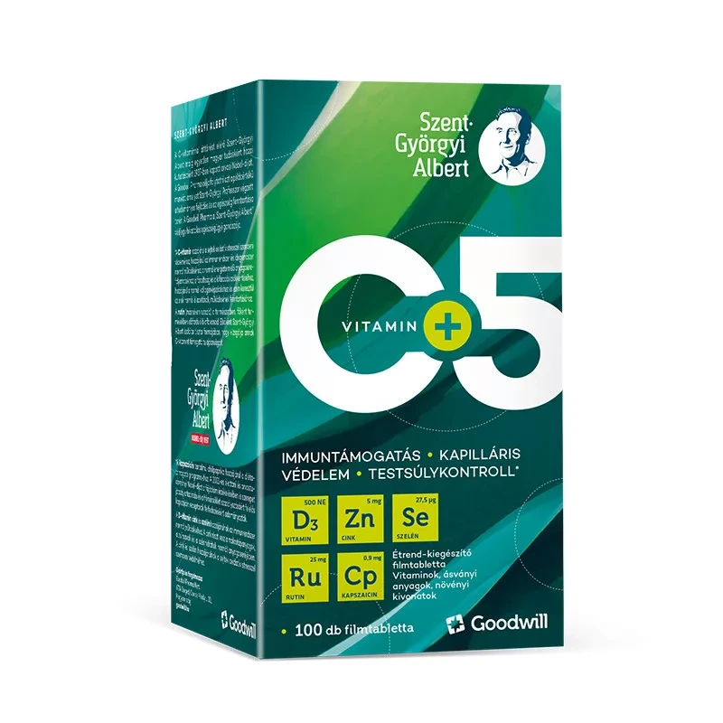 Goodwill Szent-Györgyi Albert C+5 vitamin retard filmtabletta