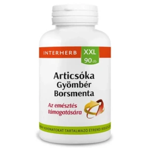 Interherb XXL Articsóka Gyömbér Borsmenta kapszula