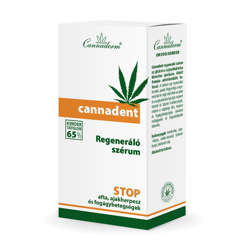 Cannaderm Cannadent regeneráló szérum