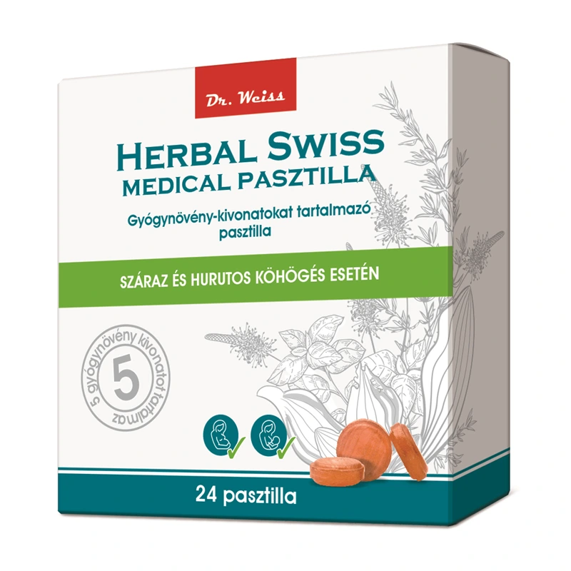 Herbal Swiss Medical pasztilla