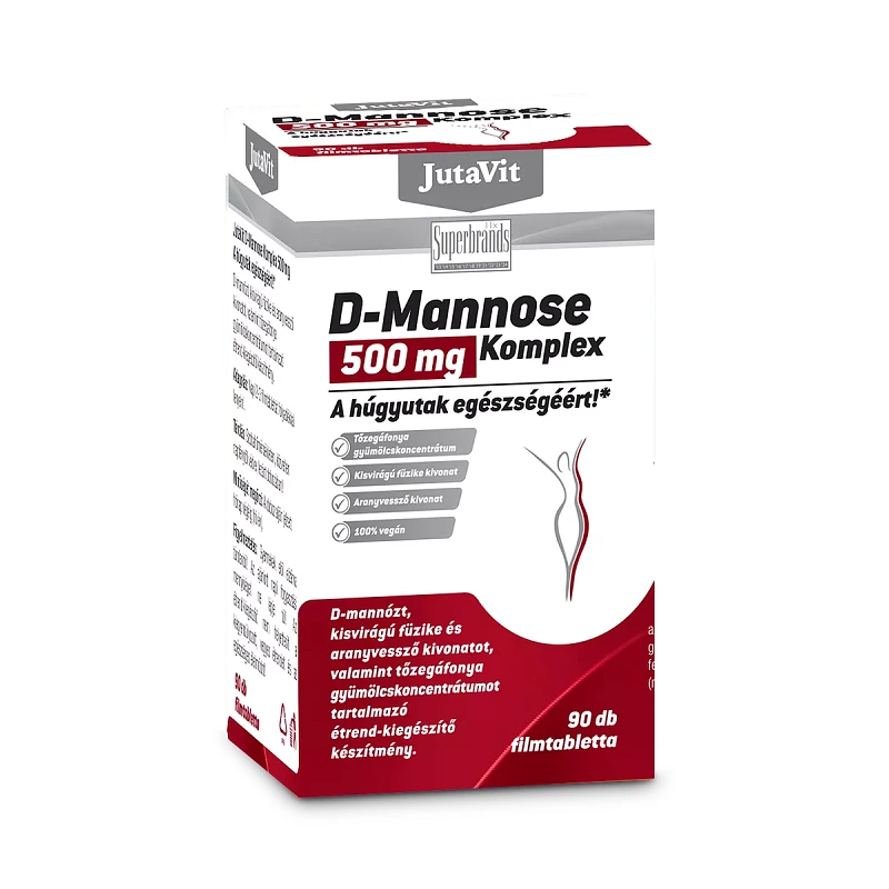 JutaVit D-Mannose Komplex 500mg filmtabletta