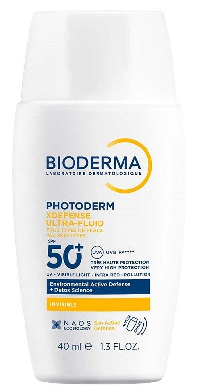 BIODERMA Photoderm XDefense  SPF 50+ Ultra fluide színtelen