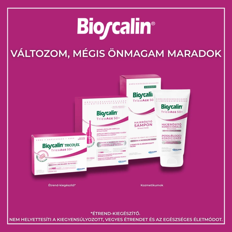 Bioscalin TricoAge 50+ sampon hajerősítő