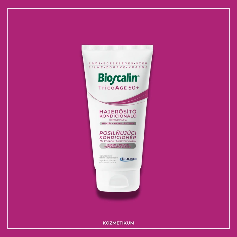 Bioscalin TricoAge 50+ hajkondicionáló hajerősítő