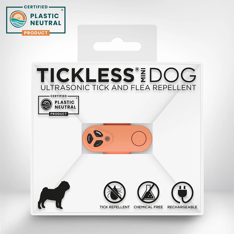 Tickless MINI DOG barack ultrahangos kullancsriasztó