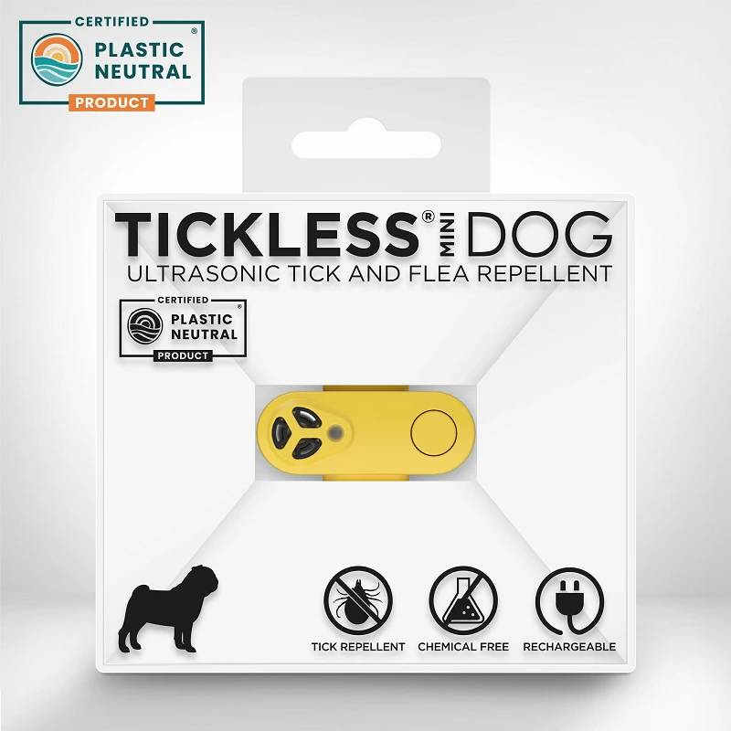 Tickless MINI DOG sárga ultrahangos kullancsriasztó