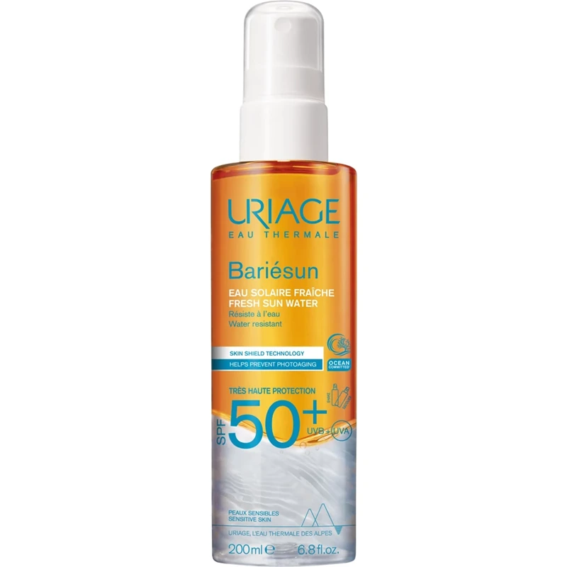 Uriage Bariésun Fresh Sun Water fényvédő spray SPF50