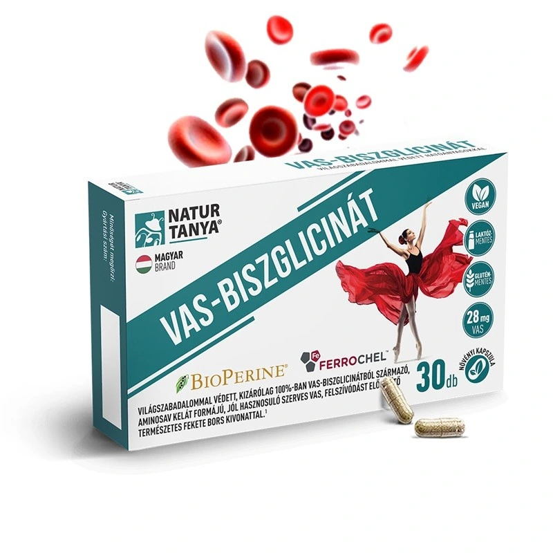 Natur Tanya® Vas-biszglicinát kapszula
