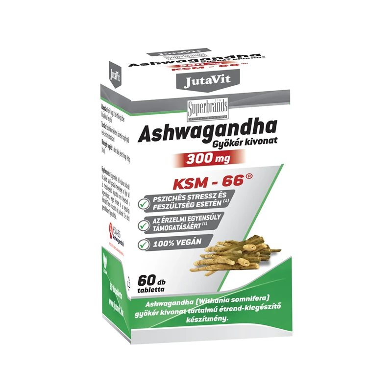 Jutavit Ashwagandha gyökér kivonat 300mg tabletta