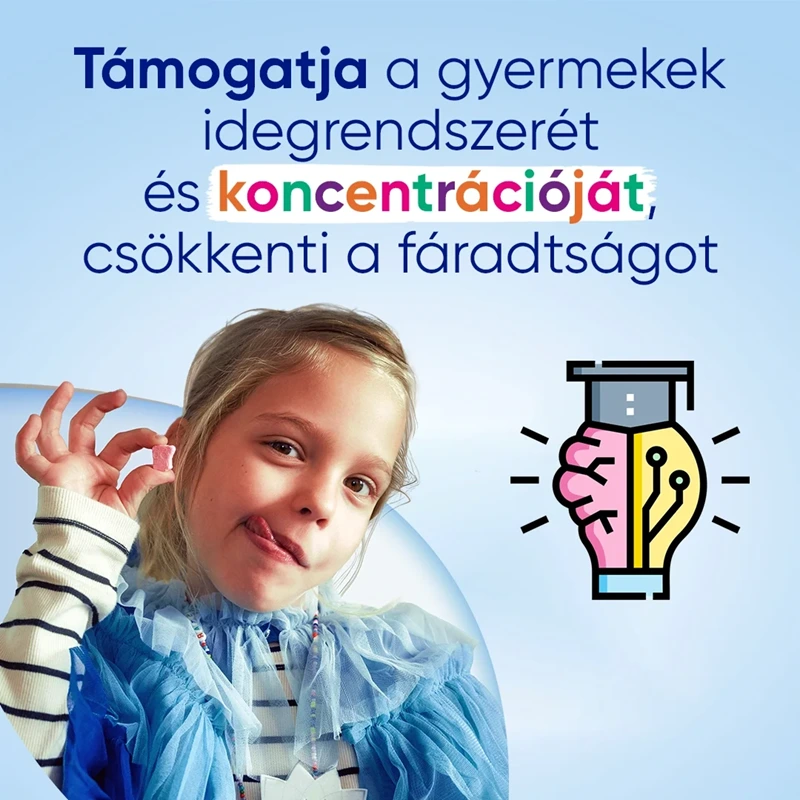 Magne B6 Kids étrendkiegészítő rágótabletta
