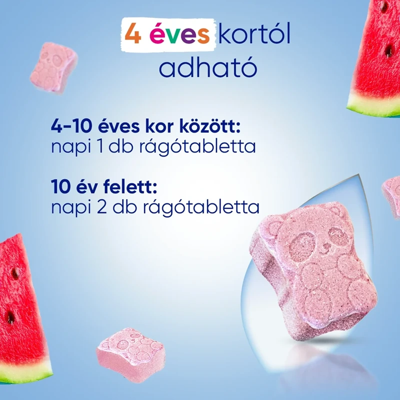 Magne B6 Kids étrendkiegészítő rágótabletta