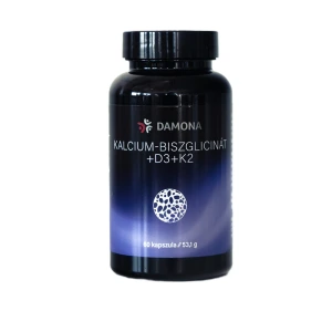 Damona Kalcium-biszglicinát +D3 +K2 kapszula