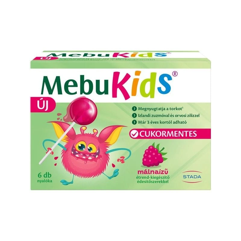 MebuKids nyalóka málna