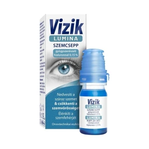 Vizik Lumina szemcsepp irritált szemre