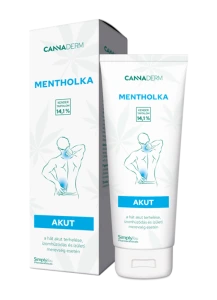 Cannaderm Mentholka AKUT hűsítő masszázskrém