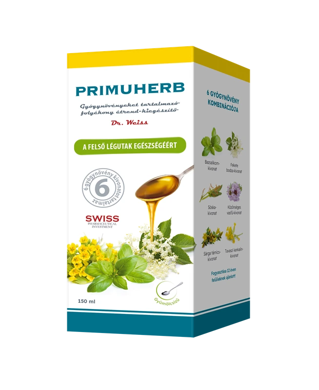 Herbal Swiss Primuherb szirup