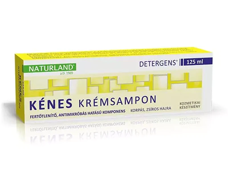 Naturland Detergens kénes krémsampon