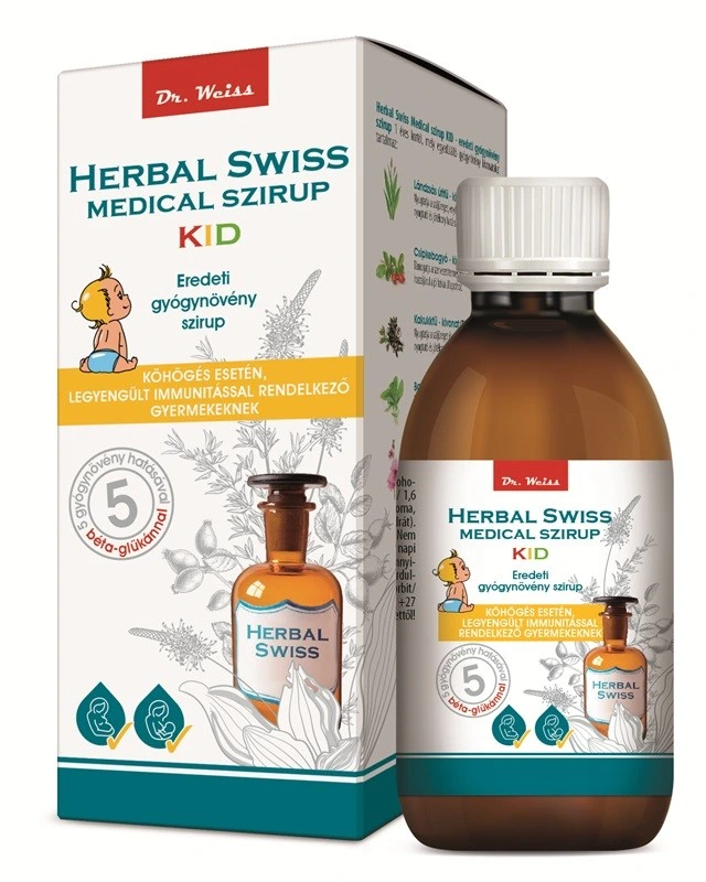 Herbal Swiss KID Medical szirup