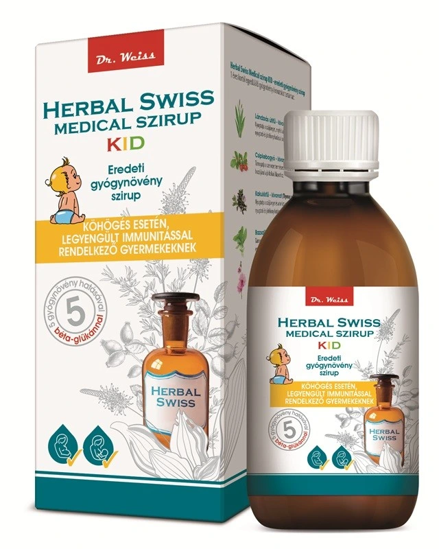 Herbal Swiss KID Medical szirup