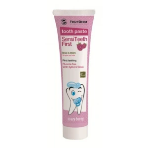 FrezyDerm SensiTeeth First - Baba fogkrém erdei gyümölcsös