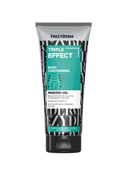 FrezyDerm Triple Effect Body Contouring Frosted Gél- Anticellulitisz, lipolitikus, feszesítő testápoló krémzselé