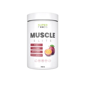 Superfoods MUSCLE Elite Maracuja ízű izotóniás italpor