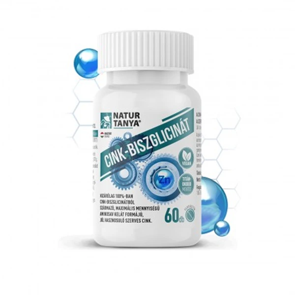 Natur Tanya® Cink-biszglicinát filmtabletta