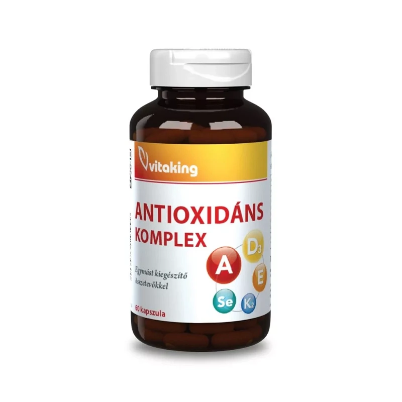 Vitaking Antioxidáns komplex – A+D+E+K2+ szelén