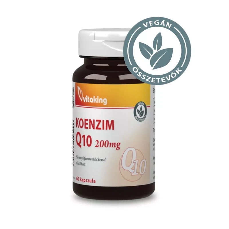 Vitaking Q-10 koenzim 200mg (fermentált, növényi)