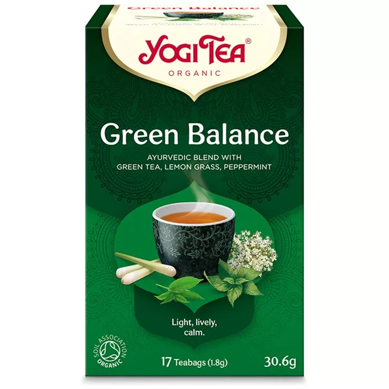 Yogi Tea® Zöld egyensúly bio tea