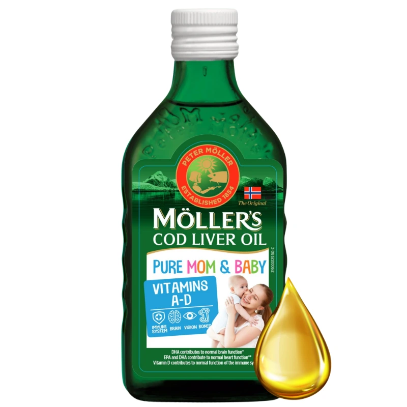 Möller’s Baby omega-3 halolaj A- és D-vitaminnal