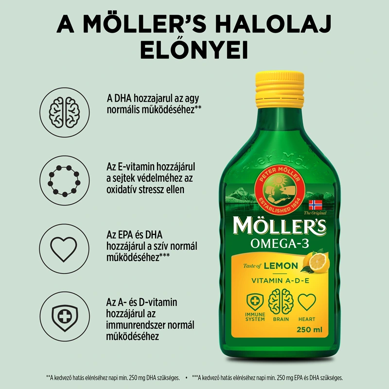 Möller’s citromos halolaj