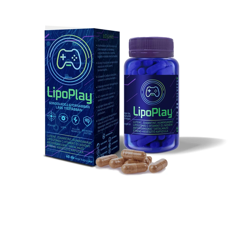 Hymato LipoPlay étrend-kiegészítő kapszula