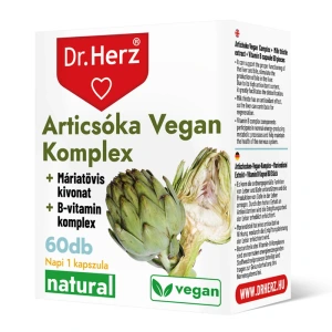 Dr. Herz Articsóka 400mg vegan kapszula