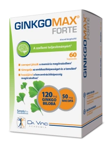 GinkgoMax Forte lágyzselatin kapszula