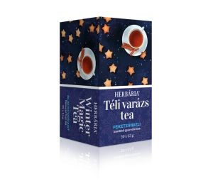 Téli varázs feketeribizli ízű filter tea