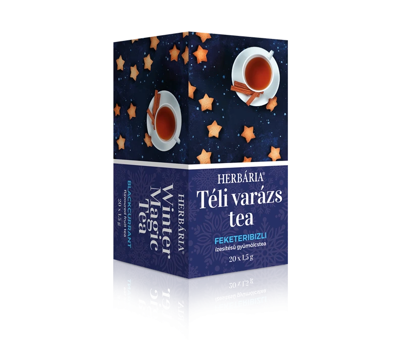Téli varázs feketeribizli ízű filter tea