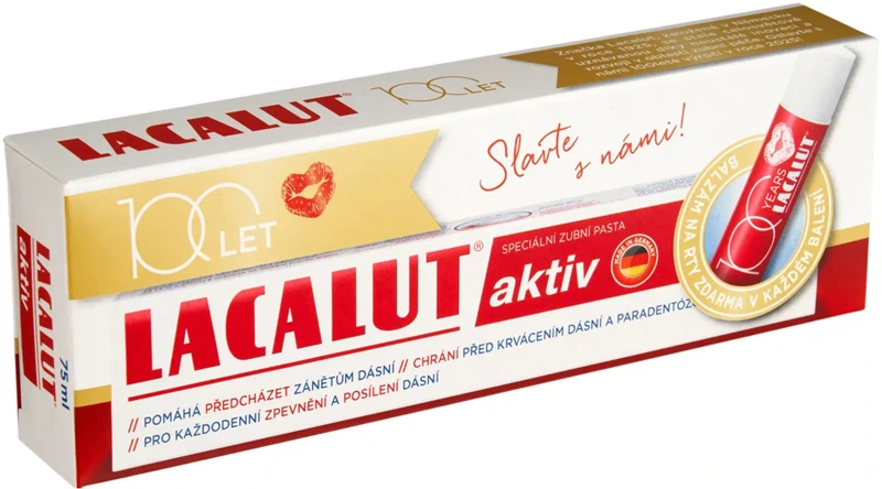LACALUT Aktiv fogkrém + ajakbalzsam