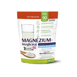 Interherb XXL 90 adag Magnézium-biszglicinát NATÚR italpor