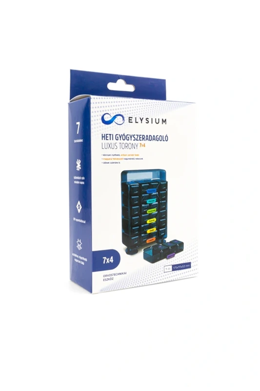 Elysium heti gyógyszeradagoló luxus torony - 7x4