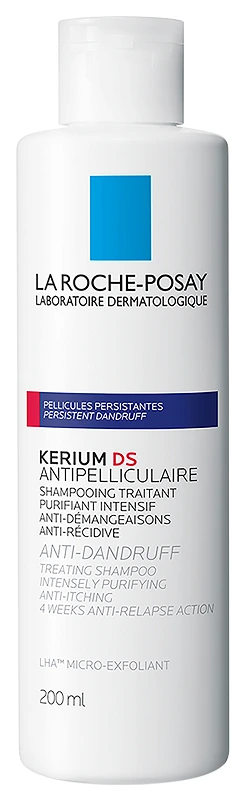 LA ROCHE-POSAY Kerium DS Korpásodás elleni mikrohámlasztó intenzív sampon ápolás