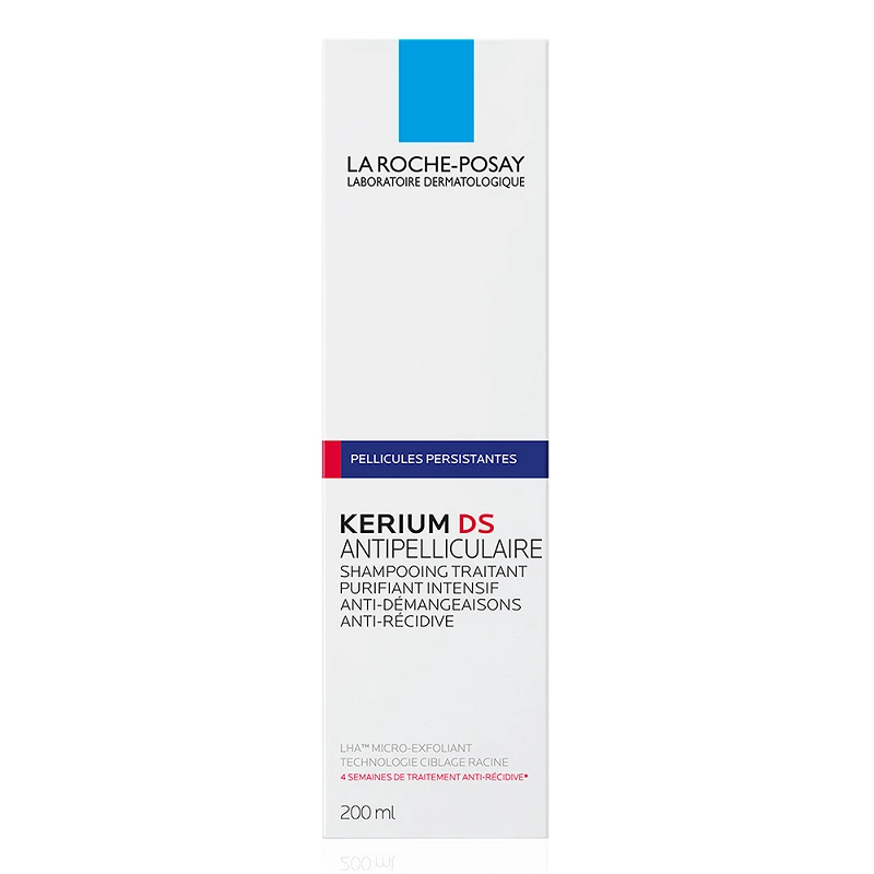 LA ROCHE-POSAY Kerium DS Korpásodás elleni mikrohámlasztó intenzív sampon ápolás