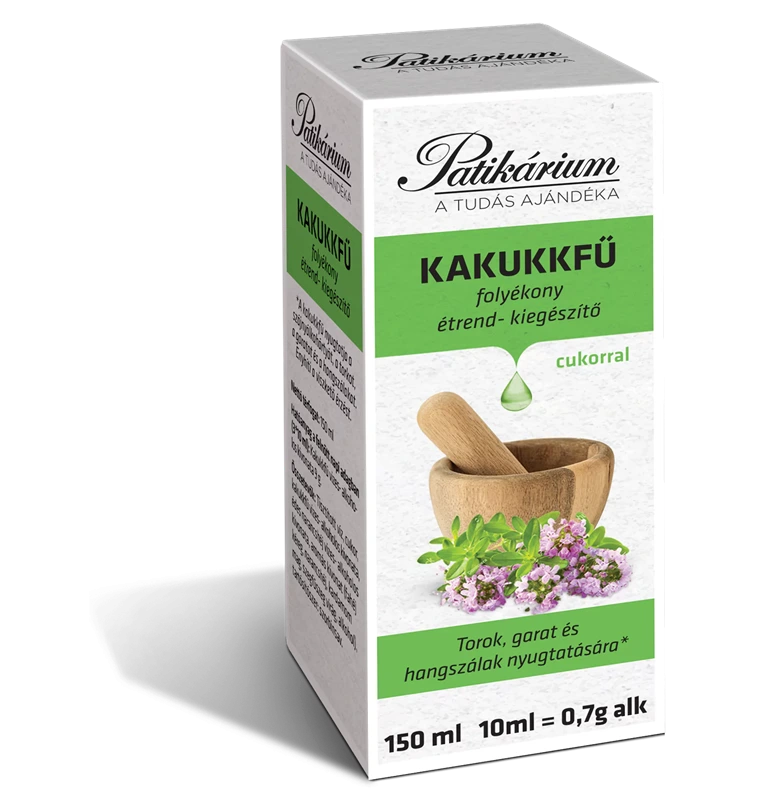 Patikárium Kakukkfű folyékony étrend-kiegészítő