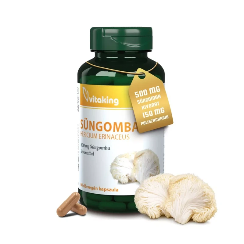 Vitaking Süngomba kivonat 500 mg