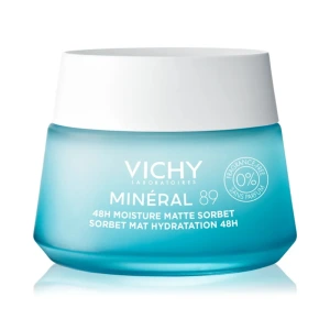 Vichy Minéral 89 akár 48 órás hidratáló mattító sorbet