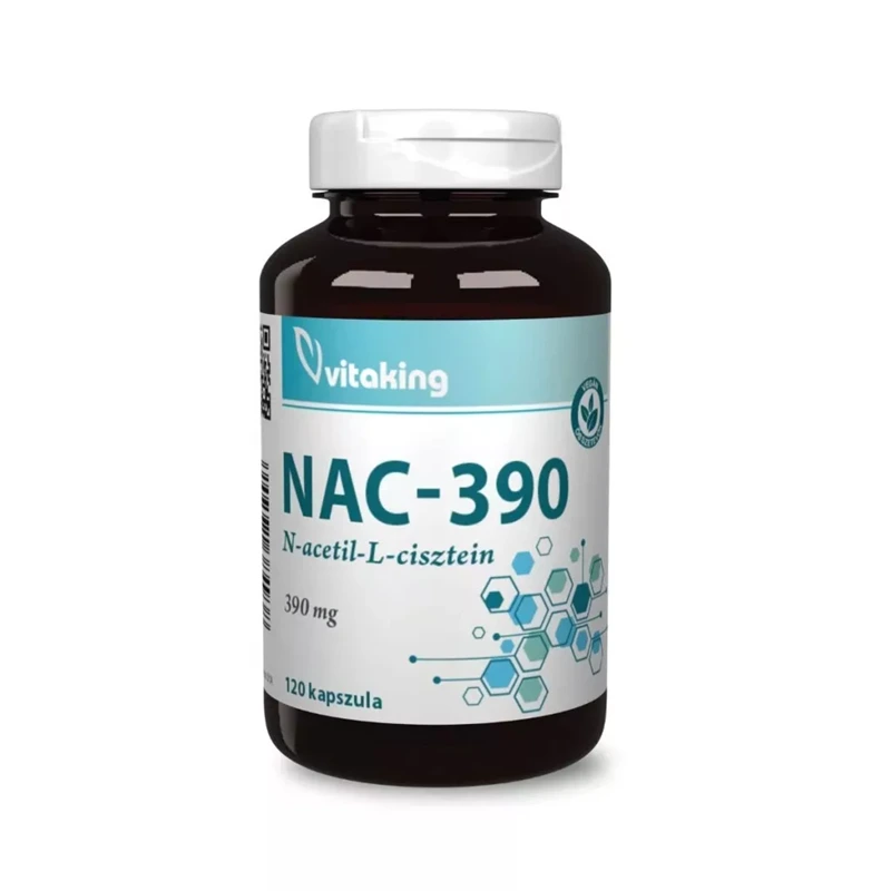 Vitaking NAC-390 (N-acetil-L-cisztein) 390mg