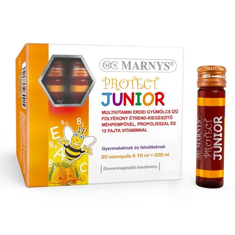 MARNYS Protect Junior folyékony multivitamin ivóampulla