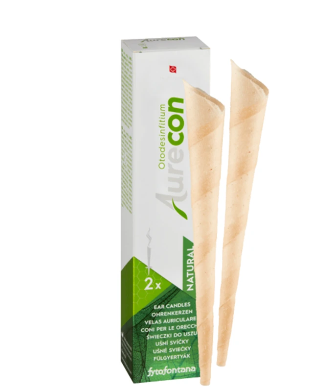 Aurecon Natural fülgyertya - 1pár